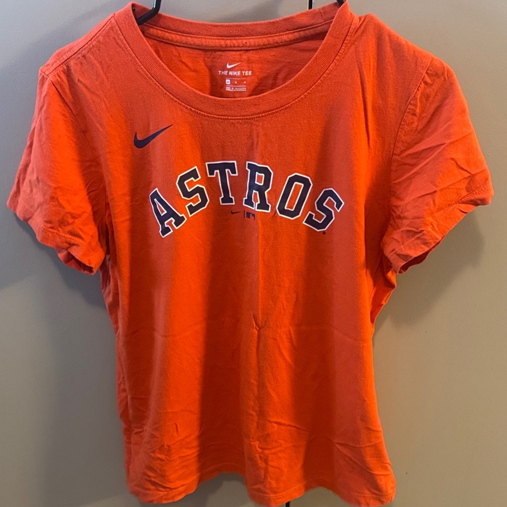 Nike Orange Astros Tee